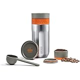 WACACO Pipamoka Portable Coffee Maker, Single Serve Coffee brewer, All-in-one Vacuum Pressured，Insulated Travel Mug, Hand Pow