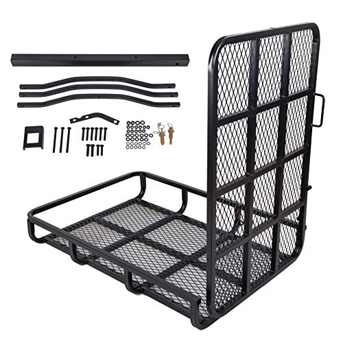 ECOTRIC Hitch Mount Wheelchair Carrier Electric Wheelchair Cargo Mobility Scooter with Hitch