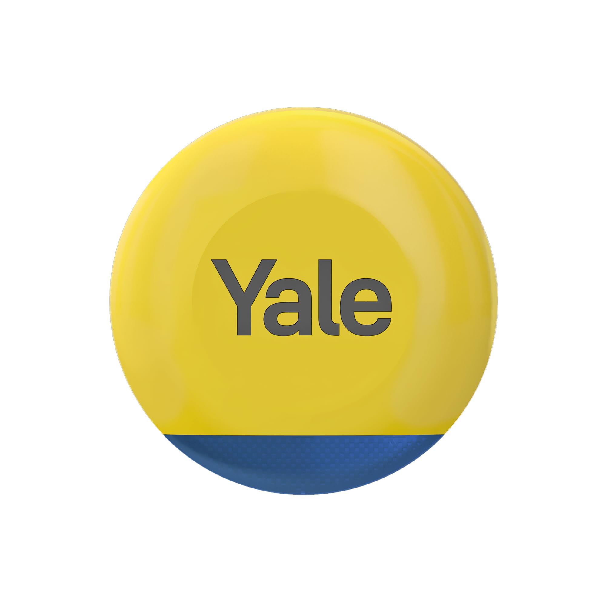 Yale Outdoor Siren Yellow | Up to 100dB Adjustable Siren | Flashing LED Lights | Weatherproof | Real-time Alert | Only Compatible with New Yale Smart Alarm