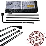 Spare Tire Tools For Chevy Silverado 1500 2500 3500 HD Suburban, GMC Sierra, Cadillac Escalade ESV, Jack Lug Wrench Tool Kit 22969377, 20782708, 22925285, 20782706, 22969370 Replacement
