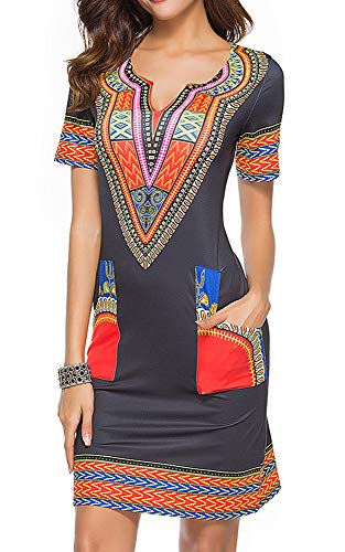 1 shekiss+Dashiki+African+Bodycon+Bohemian