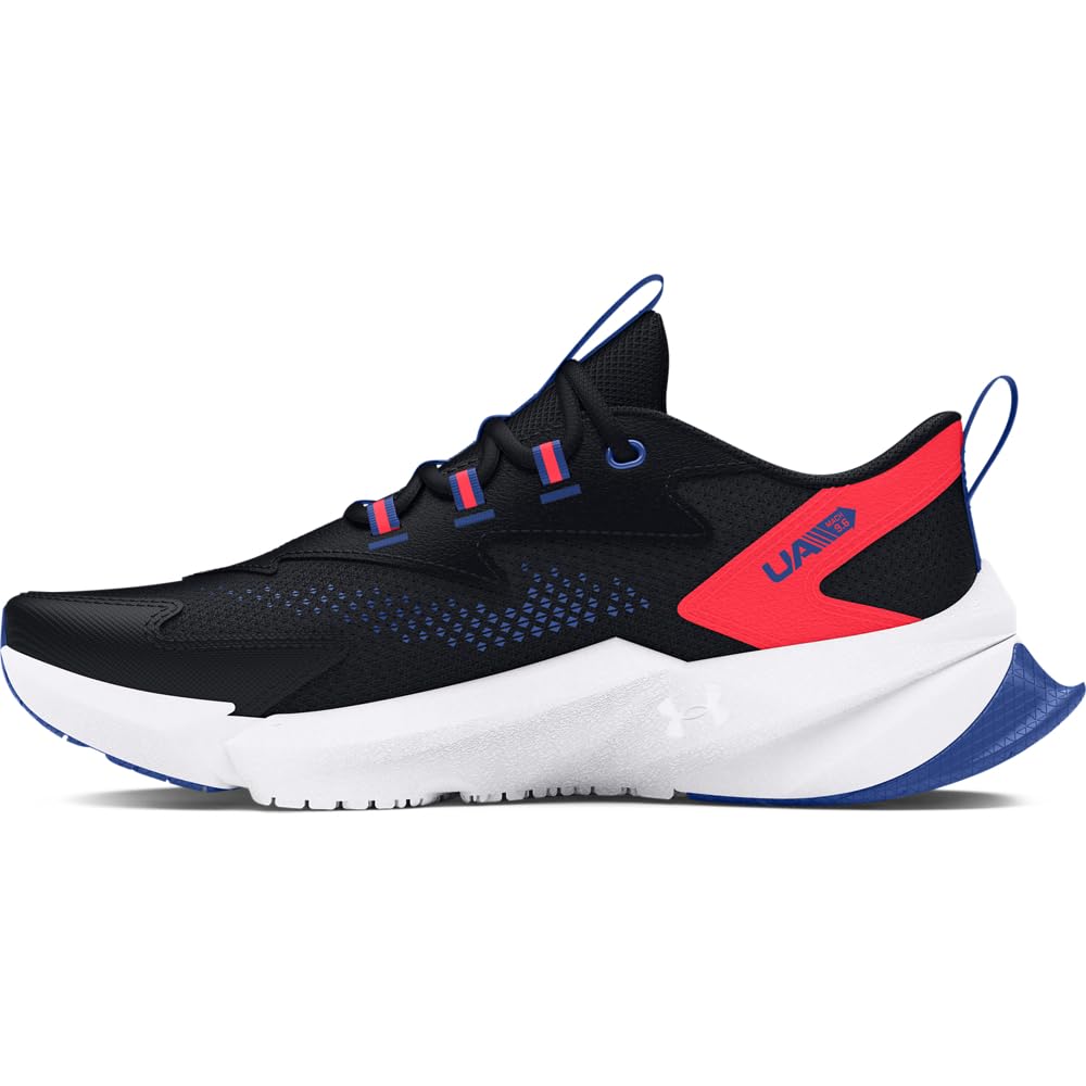 Photo 1 of Under Armour Boys' Grade School Scramjet 6, (003) Black/Beta/Tech Blue, 6 youth, US