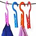 Generic Laundry Hooks Clothespins Hanging Clips Plastic Hanger Home Travel Pack of 10