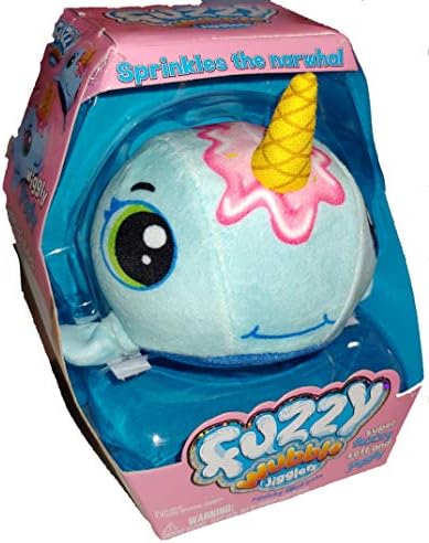 Fuzzy Wubble Jigglers (Sprinkles The Narwhal)