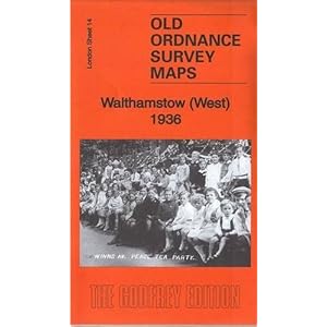 Walthamstow (West) 1936: London Sheet 14.4 Landkaart – Gevouwen Kaart, 17 mei 2016