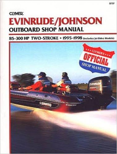 Clymer Evinrude Johnson 2 Stroke Outboard Shop Manual 85 300 1995 1998 Includes Jet Drive Models Clymer Marine Repair Not Available 9780892877133 Amazon Com Books