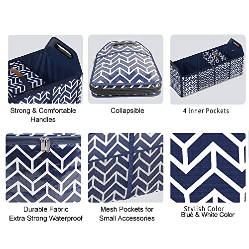 Trunk Organizer, Foldable Car Storage Bag Portable Insulation Cooler