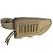 Tactical Buttstock Cheek Holder with Zippered Utility Pouch and Ammo Carrier for Refiles
