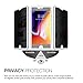 iPhone 7 Plus, iPhone 8 Plus Screen Protector, Patchworks ITG Privacy - Made in Japan, Anti Spy Privacy Tinted Filter, Tempered Glass for Apple iPhone 7 Plus (2016) / iPhone 8 Plus (2017)