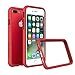 RhinoShield iPhone 8 Plus/iPhone 7 Plus Bumper Case [CrashGuard Shock Absorbent Slim Design Protective Cover [3.5 M / 11ft Drop Protection] Apple - Red