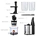 Homgeek Masticating Juicer Extractor, Slow Juicer Machine,Cold Press Juicer with Juice Jug and Cleaning Brush for High Nutritional Fruit and Vegetable Juice