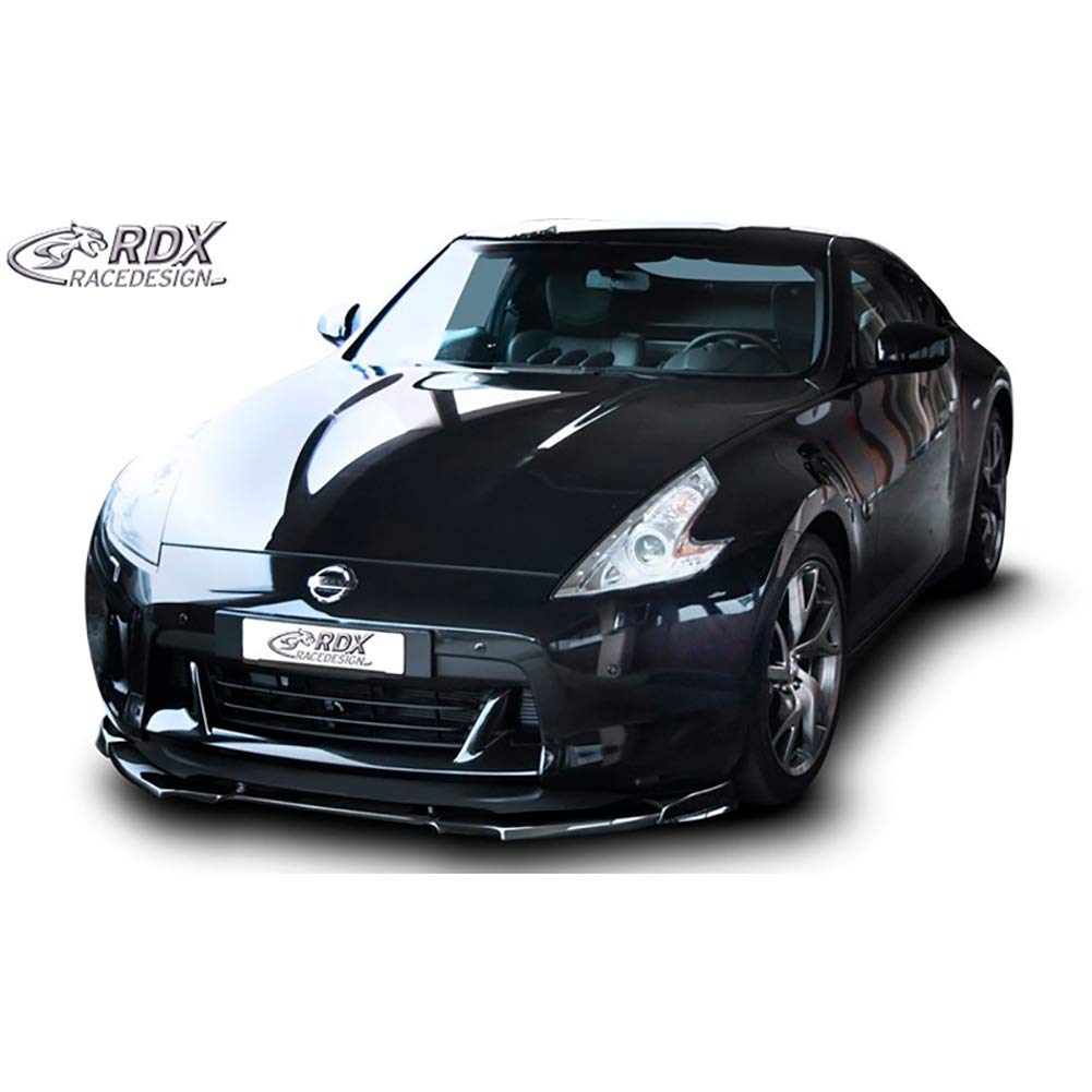 RDX Spoiler Anteriore Sottoparaurti Per Peugeot RCZ Phase 1 (fino Al 2013) - Labbro VARIO-X In Poliuretano, 3 Pezzi, Made In Germany