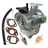 Fuerdi GCV160 Carburetor for Honda GCV160A GCV160LA GCV160LAO Engines Replacement 16100-Z0L-853 Carb with Gasket Spark Plug Kit