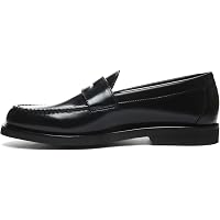 FOWT Dark Brown-white Men Stylish Round Toe Slip On Comfortable Loafers Shoes Men main image 2