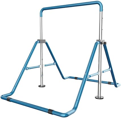 Ranzix Turnreck Gymnastik Kinder Garten Reck Reckanlage Turnstangen Horizontale Training Bar Trainingsgerate Outdoor Fitness Hohenverstellbar 85 129 5cm Blue Amazon De Sport Freizeit