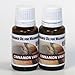2-Pack. Cinnamon Vanilla Fragrance Oil for Warming from Ecoscents (15 mL). Highly concentrated for intense fragrance, ready to use - no wax or water carrier needed.