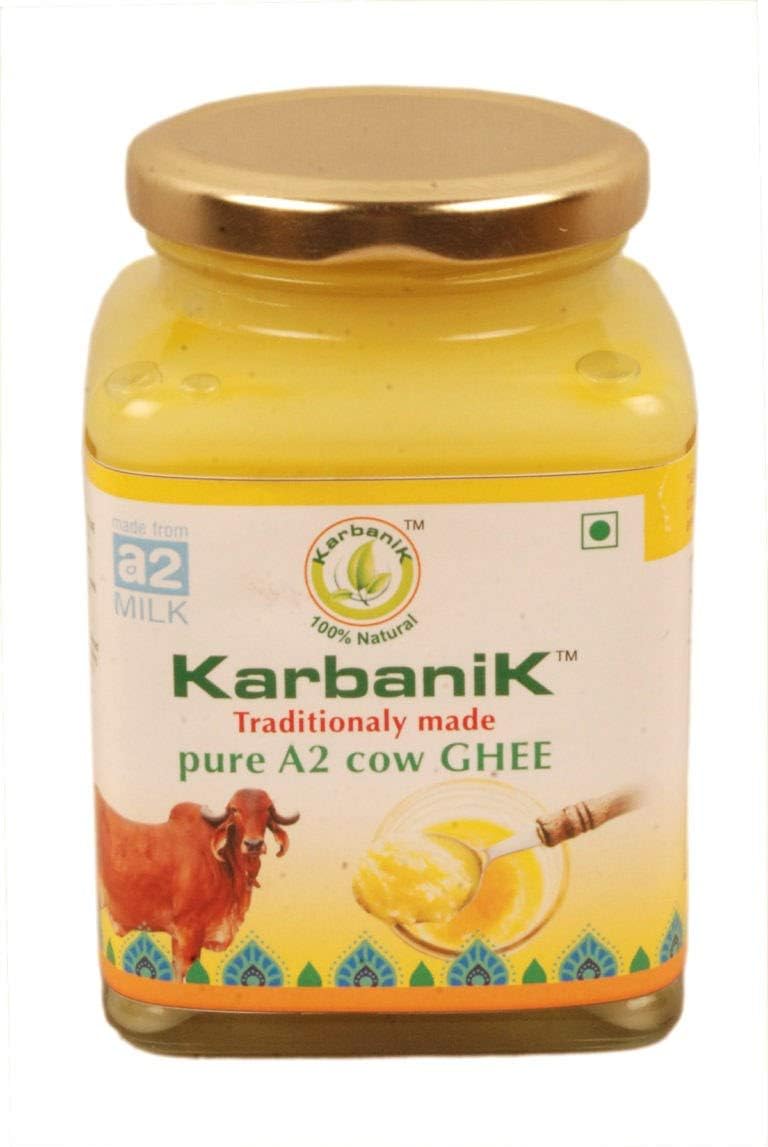 Desi Gir Cow Ghee A2 - Pure and Organic Cooking Oil 200 gm (7.05 OZ)