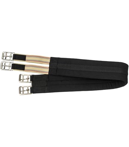 Ceinture en polaire pour chevaux - Sangle en polaire anglaise élastique