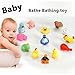 AcecorNew Animals Kids Toys Soft Vinyl Float Sqeeze Sound Baby Wash Bath Play Toys