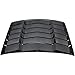 Rear Window Windshiled Louver Sun Shade Cover Matte Black in GT Lambo Style for Chevy Chevrolet Camaro 2016 2017 2018 2019