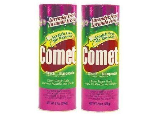 Comet Cleanser Powder 21Oz Lavender 4-Pack