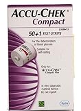 Accu-Chek Compact 51 Test Strips - For use with Compact PLUS Meters Only- PACK OF 2 BOXES
