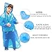HUABEI 8 Pack Disposable Kids Rain Poncho,Packable Rain Coat with Drawstring Hood,Pack for Emergency - Lightweight, Super Waterproof for Camping Hiking Disney Traveling Fishing Outdoor-Assorted Colors