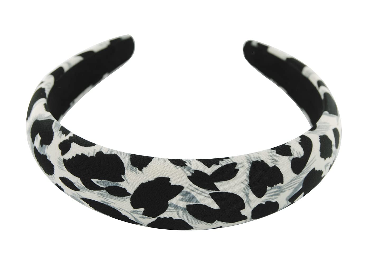 axy Headband with Fabric Padded - Women's Vintage Headband Hair Accessories HRK5B (Grey)