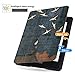 Jingdu Water-Safe Painting Case for All-New Kindle Paperwhite 10th Generation 2018 Released Premium PU Leather Slim Lightweight Smart Cover with Auto Wake/Sleep，Crane