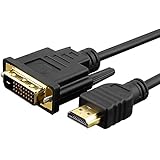 Gefen DVI to HDMI Cable 6 Feet, Male-Male 6 Feet, CAB-DVI2HDMI-06MM