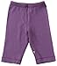 Babysoy Baby Girls' Slip-On-Pant - Eggplant - 12-18 Months