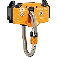 PETZL, Trac Guide, Pulley Optimal Pressure for Adventure Parks, Orange, One Size, Unisex-Adult