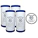 KleenWater Replacement Filter Cartridges, Compatible with GXWH30C, GXWH35F, GXWH40L GE Compatible Filter Multi-Pack, Qty 4, WS03X10039 Replacement O-Ring