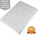 CC Pack N Play Mattress Pad Cover Protector, Fitted and Padded Baby Playard Mattress Pad for Pack and Play, Portable Mini Crib, Play Yard, Hypoallergenic Topper Pads, Washer, Dryer Safe
