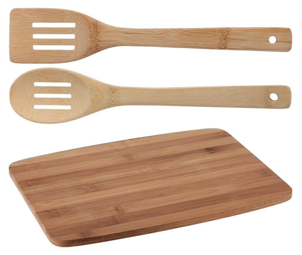 Table + 2 Bamboo Kitchen Pallets