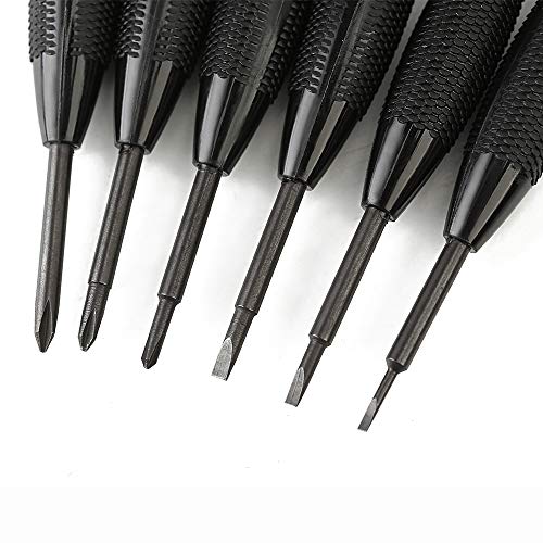 Mini Precision Screwdriver Set 6Pcs Upgrade Small Phillips and Flat