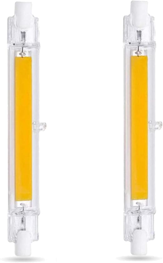 CNMJI Dimmbar R7S LED 118mm 10W Ersatz für R7S 100W Halogen, 1000LM, 360-Grad-Beleuchtung