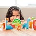 Dinosaur Puzzle 3D Wood Jigsaw for Toddlers & Kids Age 3 +, 9”x 9” x .5”, Bright Colorful Shape Sorting, Promotes Play Imagination Creativity & Learning, Non Toxic, Super Fun Gift