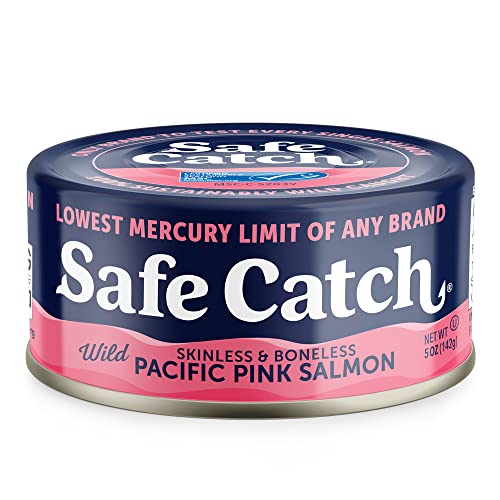 Safe Catch Wild Pink Salmon Canned WildCaught Skinless Boneless Salmon