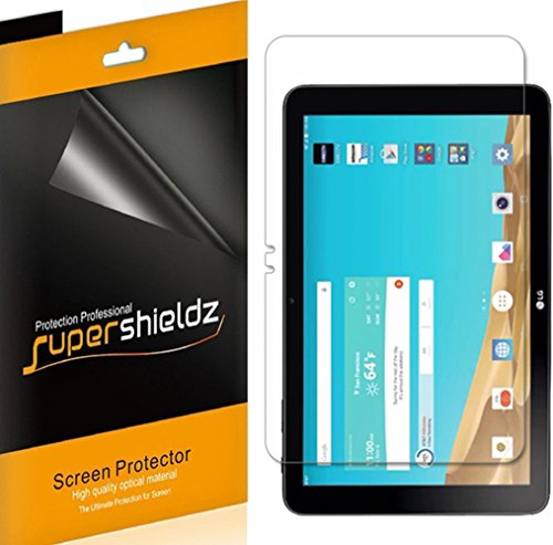 [3-Pack] Supershieldz- Anti-Glare & Anti-Fingerprint (Matte) Screen Protector shield For LG G Pad X 10.1 + Lifetime Replacements Warranty - Retail Packaging