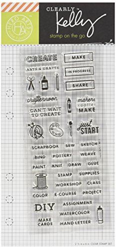 Hero arts cm111 clearly kelly s arts & crafts planner