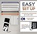 Rally and Roar Ladder Toss - Ladder Ball Toss Game - PREMIUM & CLASSIC Versions Available - For Adults, Family - Outdoor Ladders Set with Canvas Bag, Weighted Bolos, and Sand Weighted PVC Piping