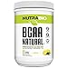 NutraBio BCAA 5000 Powder - Fermented Branched Chain Amino Acids for Muscle Growth & Recovery - Natural Flavors, Sweeteners, and Coloring, Vegan, Gluten Free - Lemonade, 60 Servings