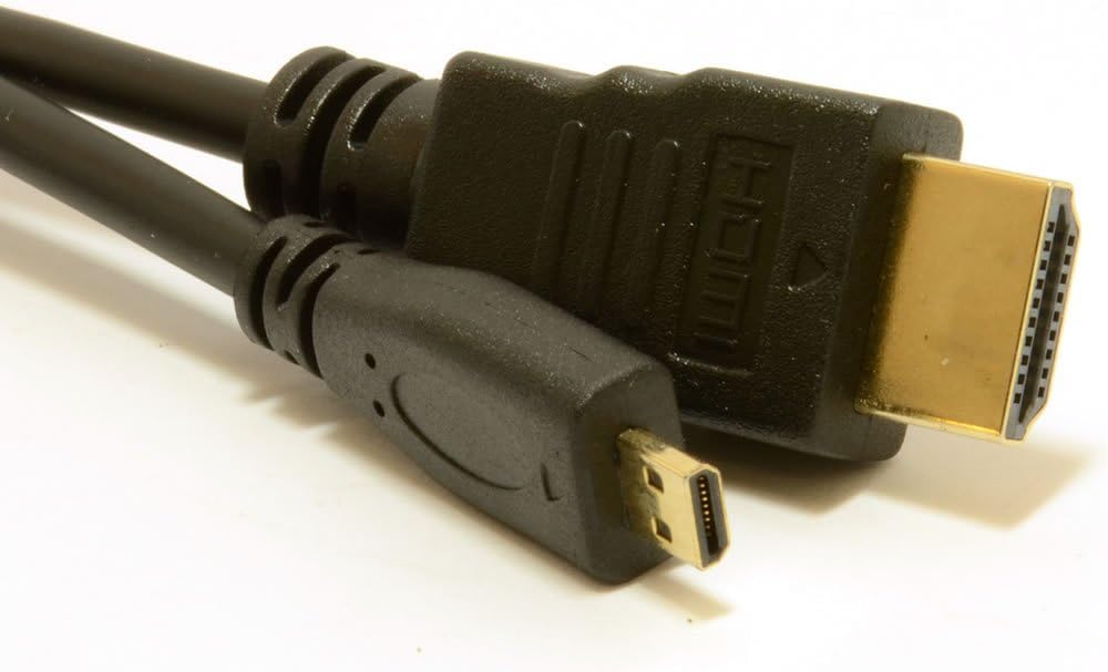 kenable Micro D HDMI v1.4 High Speed Cable to HDMI for