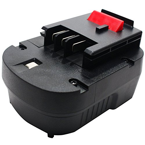 Black & Decker 12v Nickel-Cadmium Battery Replacement (1300mAh,NiCd) - Compatible with Black & Decker HPB12, Black & Decker SX5000, Black & Decker SX3000, Black & Decker FSB12, Black & Decker BDBN1202