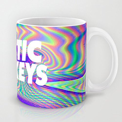 Psychedelic Arctic Monkeys Logo Special Mug Classic Ceramic Material Coffee or Tea Cup