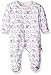 Magnificent Baby Baby Magnetic Footie, Darjeeling Express Pink, 3 Months