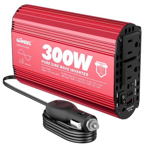 Giandel 300W Pure Sine Wave Inverter