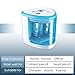 MROCO Pencil Sharpener Battery Operated Electric Pencil Sharpener Colored Pencils Sharpener automatic pencil cutter for kids, adults, artists, or sharpeners for pencils, office pencil sharpener (Blue)