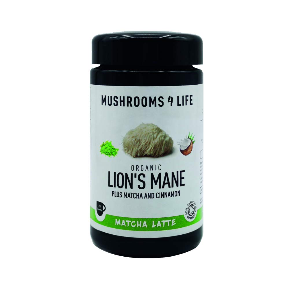 Mushrooms 4 Life Organic Lion's Mane Matcha Latte